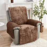 Plush Non-Slip Velvet Recliner Chair Cover (1pc)
