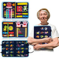 Sensory Stimulation Blanket – Fidget Aid for Dementia & Autism