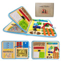 CALMSENSE Velvet Fidget Blanket for Dementia Patients