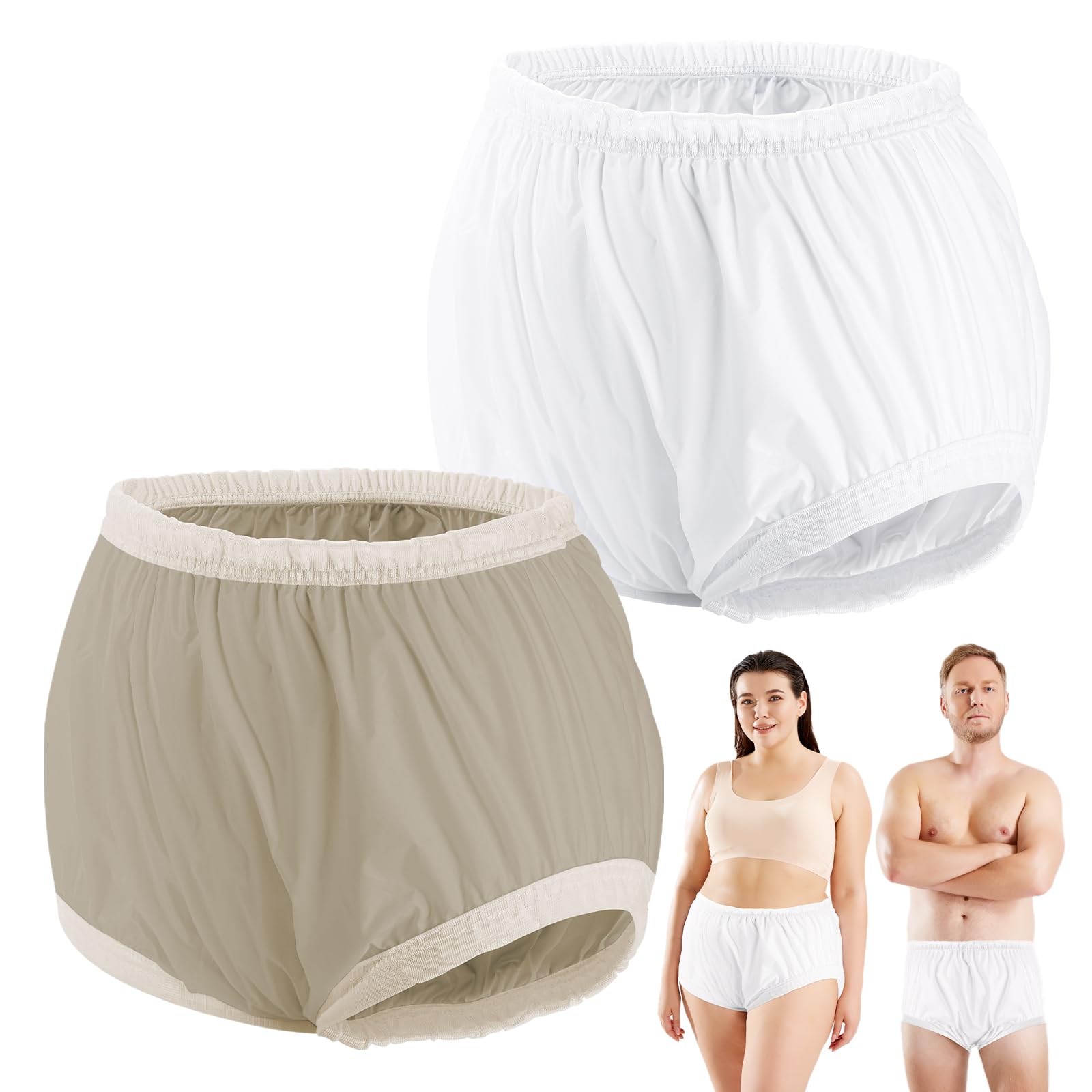2-Pack Carer Incontinence Waterproof Adult Diaper Covers
